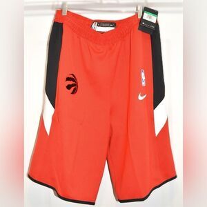NWT Toronto Raptors Red Nike NBA Swingman Shorts XL-Tall